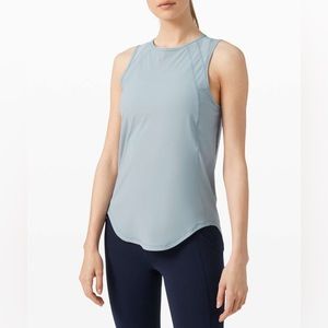 Lululemon Sculpt Tank Blue Cast Size 6